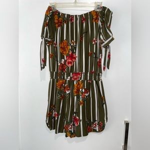 Off the Shoulder Romper